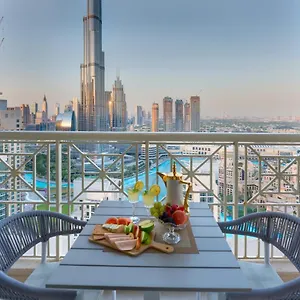 Durrani Homes - Designer 2br With Stunning Burj Khalifa And Fountain View Émirats arabes unis